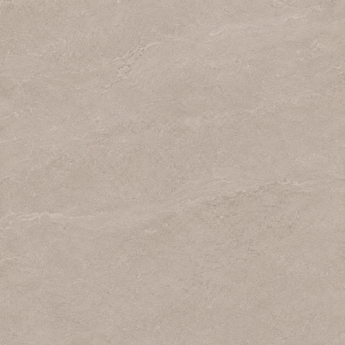 Close-up texture of Raj Green porcelain paving showing the warm beige and soft grey stone-effect surface finish.