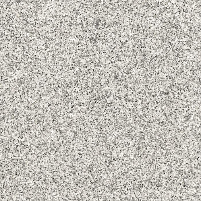 Close-up of Silver Granite porcelain paving showing the light grey speckled granite-effect surface texture.