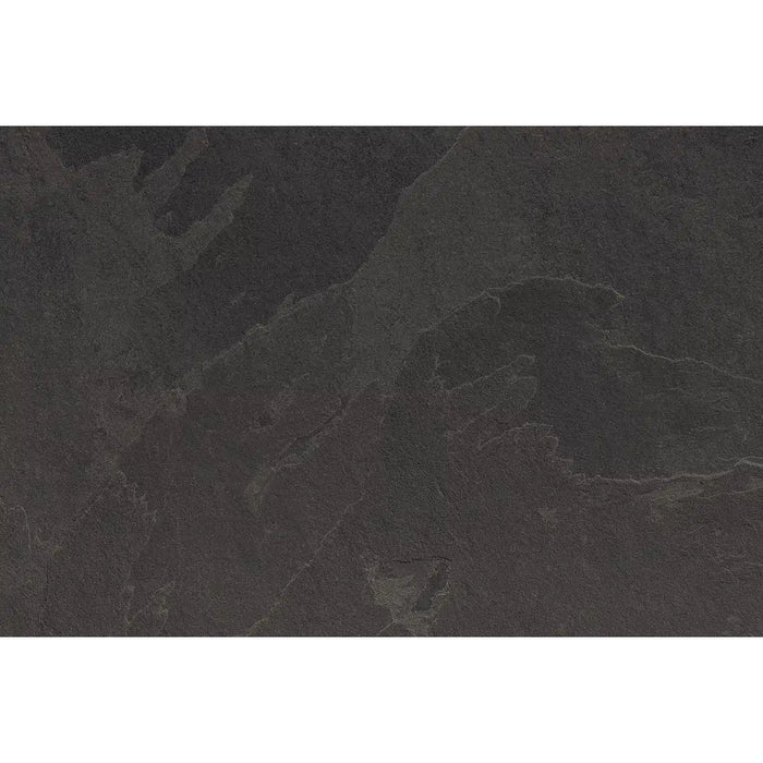 Close-up of dark Slate Anthracite porcelain paving texture